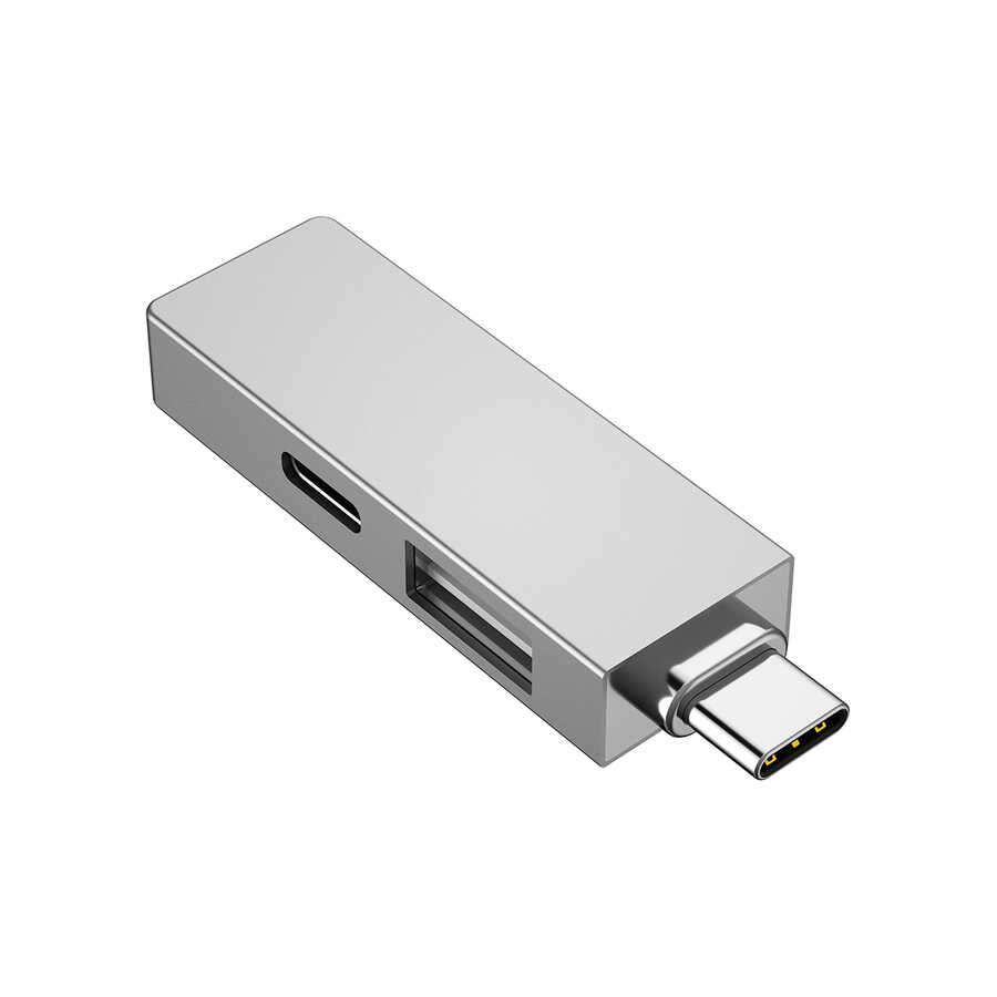 Wiwu%20Alpha%20T02%20Pro%203%20in%201%20Type-C%20Hub%20PD%20Portlu%20Usb%20Çoğaltıcı