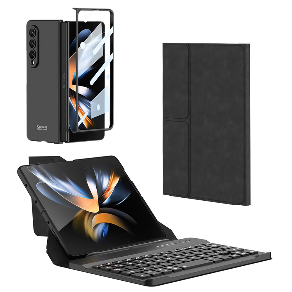 Galaxy%20Uyumlu%20Z%20Fold%204%20Kılıf%20Standlı%20Bluetooth%20Klavyeli%20Zore%20Kıpta%20Keyboard%20Set%20Kılıf