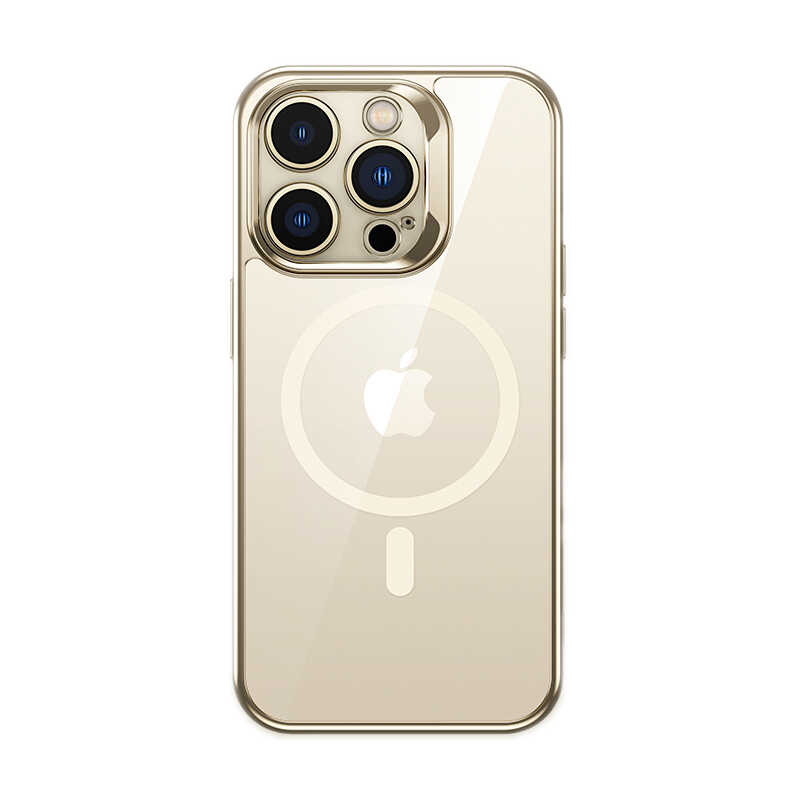 iPhone%20Uyumlu%2014%20Pro%20Kılıf%20Magsafe%20Şarj%20Özellikli%20Premium%20Cam%20Arka%20Yüzey%20Benks%20Electroplated%20Kapak