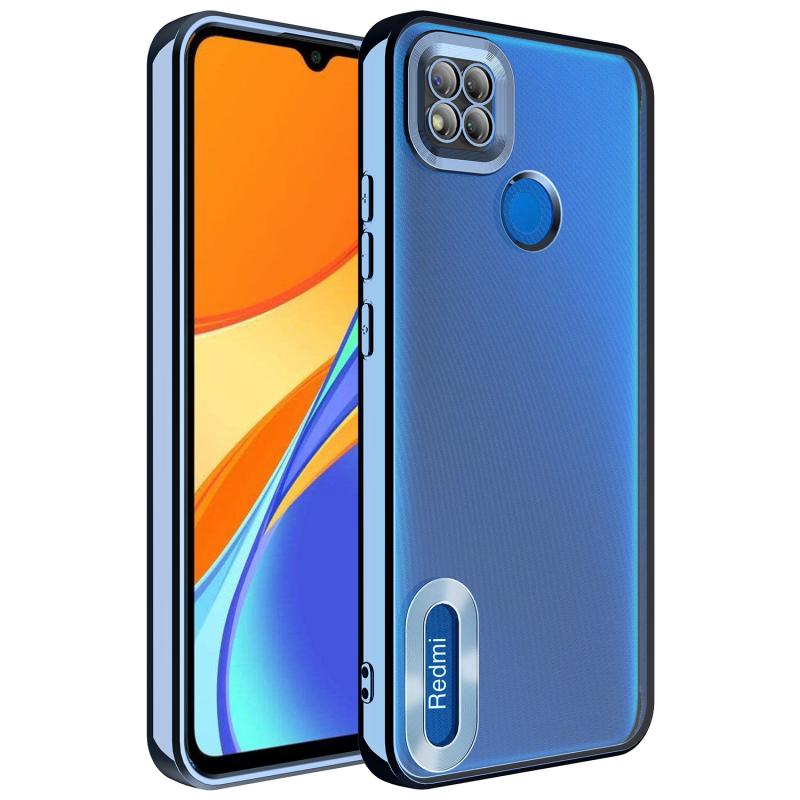 Xiaomi%20Uyumlu%20%20Redmi%209C%20Kılıf%20Kamera%20Korumalı%20Logo%20Gösteren%20Zore%20Omega%20Kapak-Sierra%20mavi