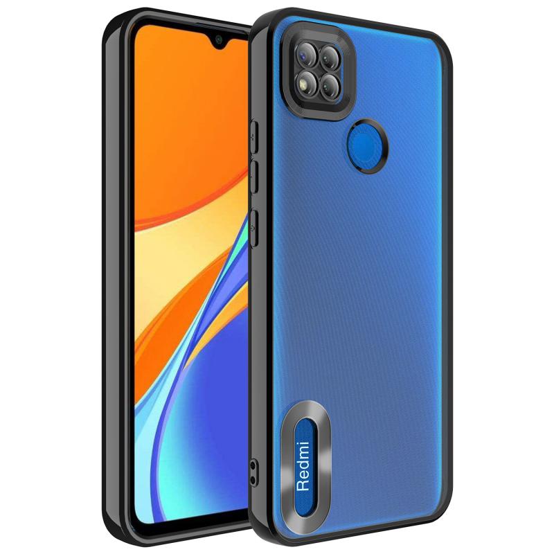 Xiaomi%20Uyumlu%20%20Redmi%209C%20Kılıf%20Kamera%20Korumalı%20Logo%20Gösteren%20Zore%20Omega%20Kapak