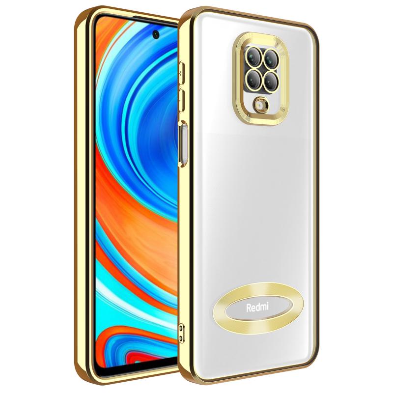 Xiaomi%20Uyumlu%20%20Redmi%20Note%209S%20Kılıf%20Kamera%20Korumalı%20Logo%20Gösteren%20Zore%20Omega%20Kapak-Gold