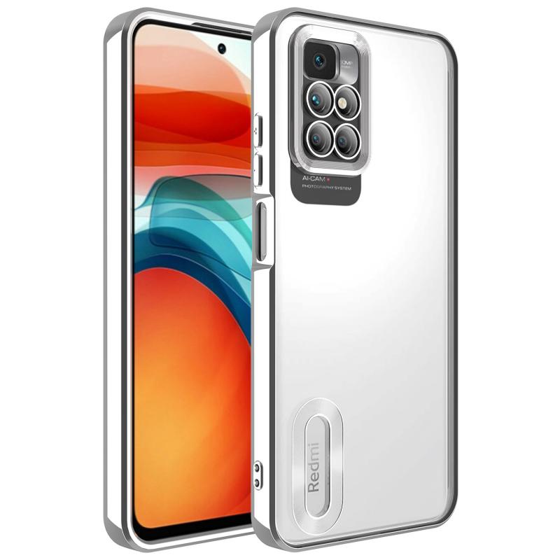 Xiaomi%20Uyumlu%20%20Redmi%2010%20Kılıf%20Kamera%20Korumalı%20Logo%20Gösteren%20Zore%20Omega%20Kapak-Gümüş