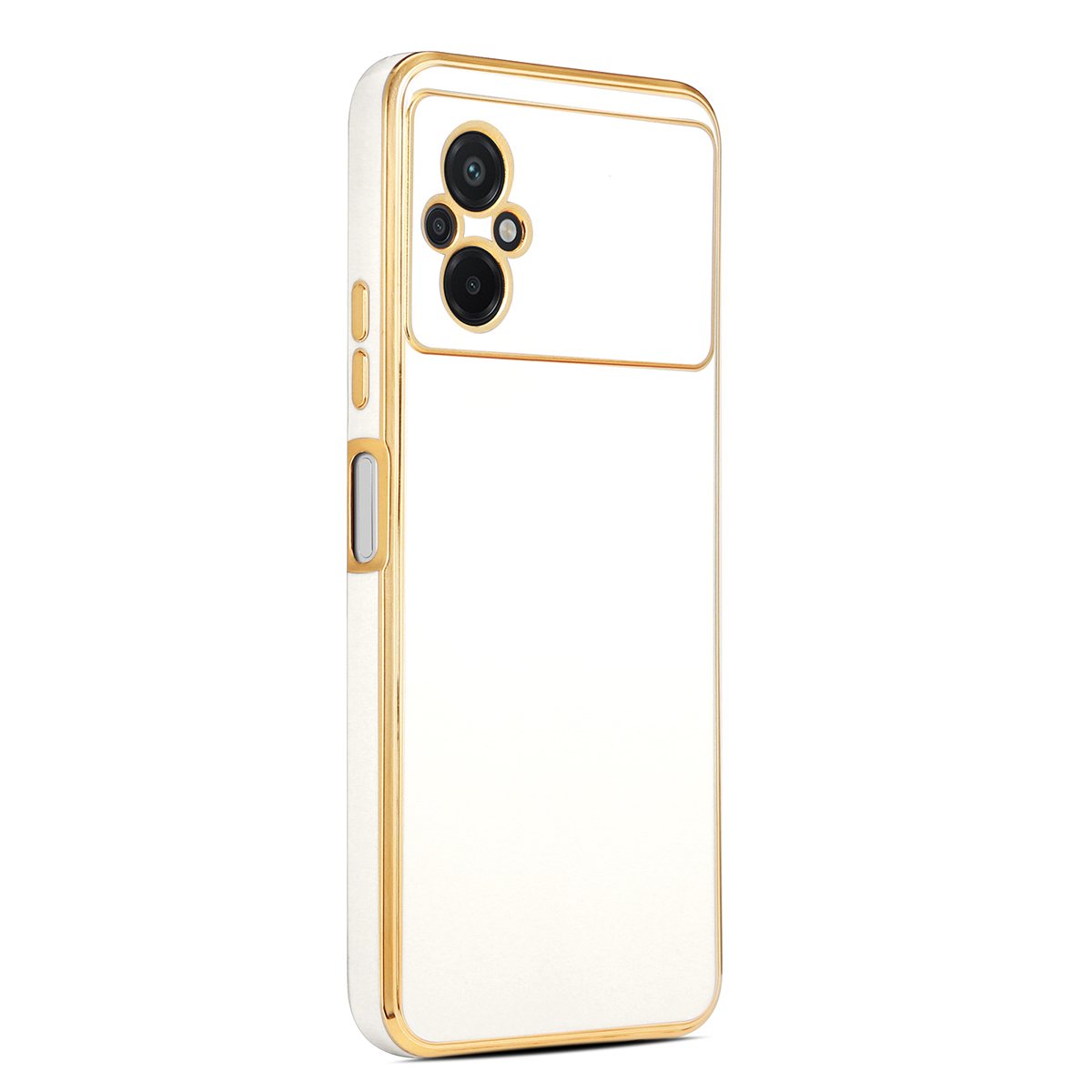 Xiaomi%20Uyumlu%20%20Poco%20M5%20Kılıf%20Zore%20Bark%20Kapak-Beyaz