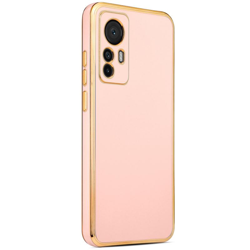 Xiaomi%20Uyumlu%20%20Mi%2012T%20Kılıf%20Zore%20Bark%20Kapak-Rose%20gold