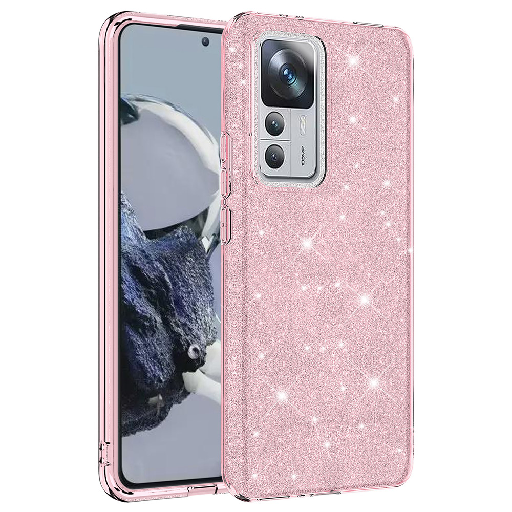 Xiaomi%20Uyumlu%20%20Mi%2012T%20Kılıf%20Zore%20Shining%20Silikon-Pembe