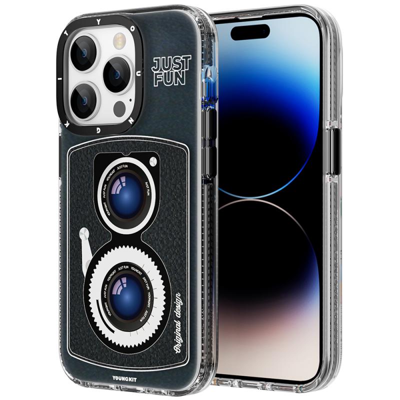 iPhone%20Uyumlu%2014%20Pro%20Max%20Kılıf%20Magsafe%20Şarj%20Özellikli%20Lens%20Figürlü%20YoungKit%20Art%20Film%20Serisi%20Kapak