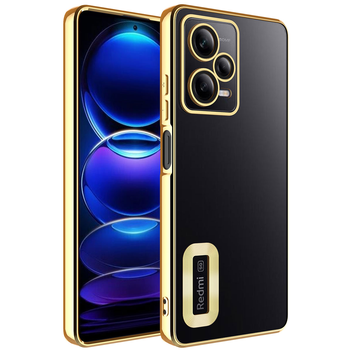 Xiaomi%20Uyumlu%20%20Redmi%20Note%2012%205G%20Kılıf%20Kamera%20Korumalı%20Logo%20Gösteren%20Zore%20Omega%20Kapak-Gold