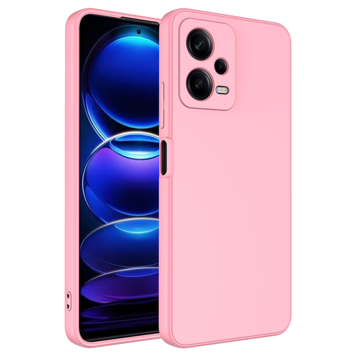 Xiaomi%20Uyumlu%20%20Redmi%20Note%2012%205G%20Kılıf%20Zore%20Mara%20Lansman%20Kapak-Pembe