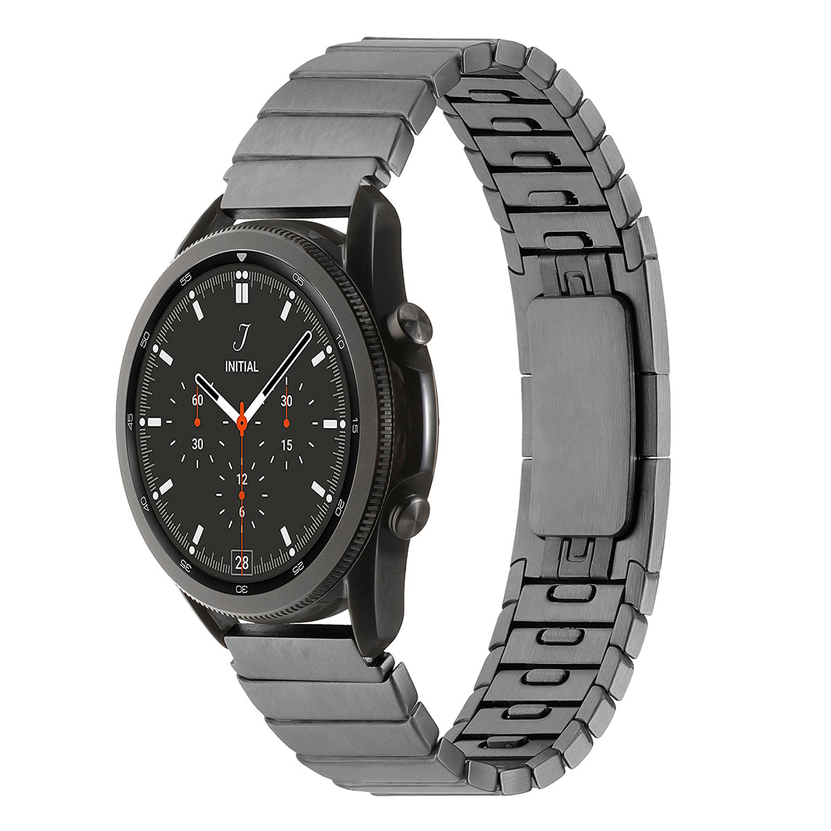 Xiaomi%20Uyumlu%20%20Amazfit%20Pace%20Zore%20KRD-82%2022mm%20Metal%20Kordon-Gri