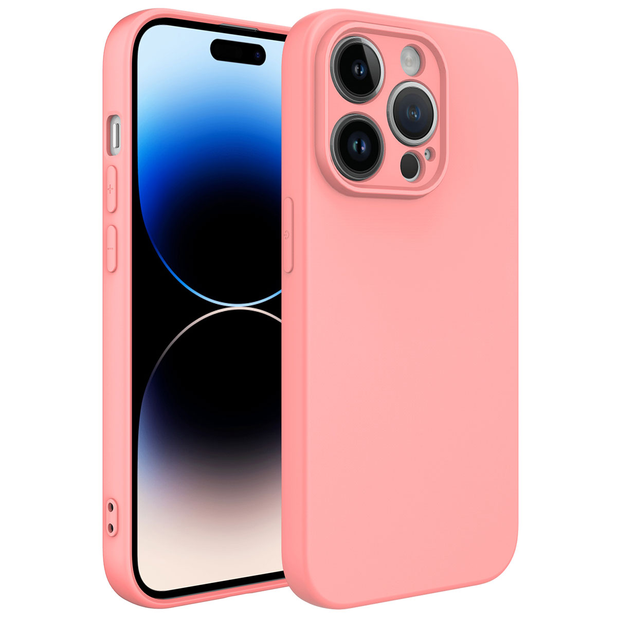 iPhone%20Uyumlu%2014%20Pro%20Kılıf%20Zore%20Kamera%20Korumalı%20Mara%20Lansman%20Kapak-Pembe