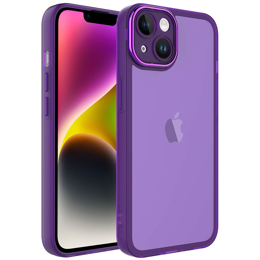 iPhone%20Uyumlu%2014%20Plus%20Kılıf%20Kamera%20Korumalı%20Transparan%20Zore%20Post%20Kapak-Derin%20mor