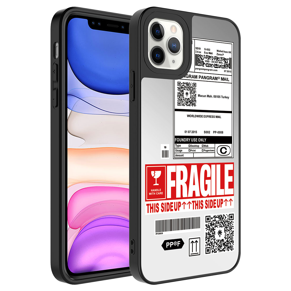 iPhone%20Uyumlu%2011%20Pro%20Kılıf%20Aynalı%20Desenli%20Kamera%20Korumalı%20Parlak%20Zore%20Mirror%20Kapak-Fragile