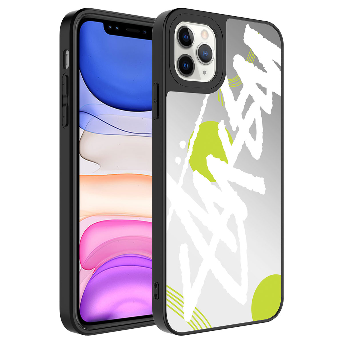 iPhone%20Uyumlu%2011%20Pro%20Max%20Kılıf%20Aynalı%20Desenli%20Kamera%20Korumalı%20Parlak%20Zore%20Mirror%20Kapak-Yazı