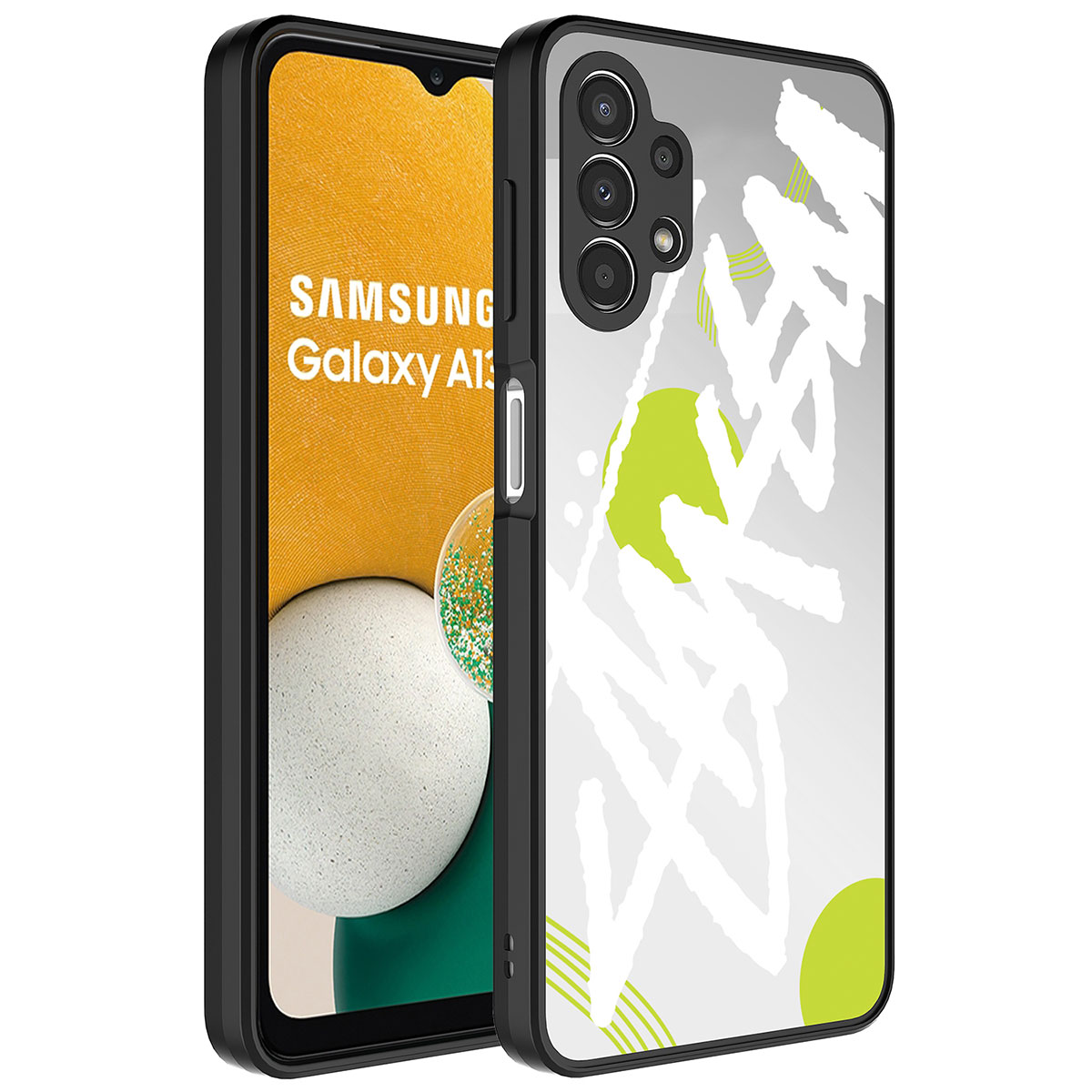 Galaxy%20Uyumlu%20A13%204G%20Kılıf%20Aynalı%20Desenli%20Kamera%20Korumalı%20Parlak%20Zore%20Mirror%20Kapak-Yazı