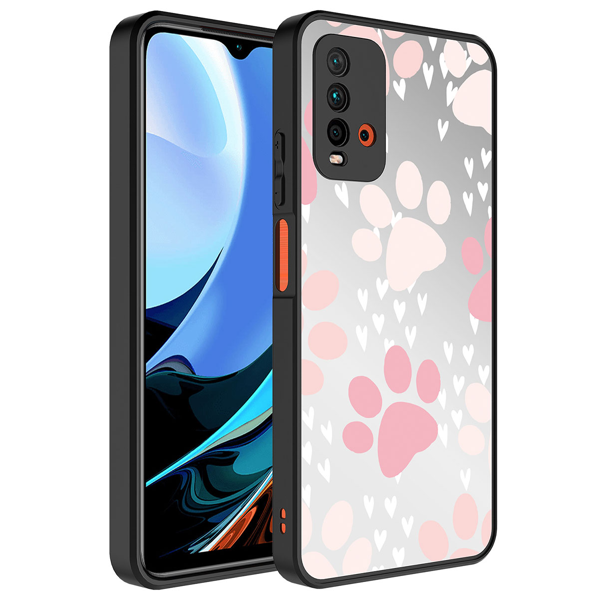 Xiaomi%20Uyumlu%20%20Redmi%20Note%209%204G%20Kılıf%20Aynalı%20Desenli%20Kamera%20Korumalı%20Parlak%20Zore%20Mirror%20Kapak-Pati