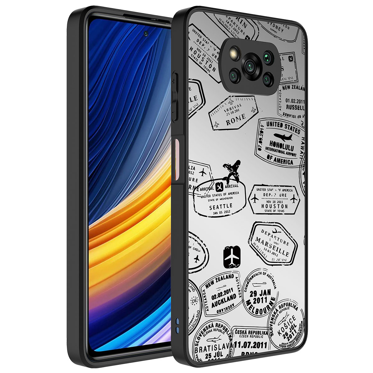 Xiaomi%20Uyumlu%20%20Poco%20X3%20Kılıf%20Aynalı%20Desenli%20Kamera%20Korumalı%20Parlak%20Zore%20Mirror%20Kapak-Seyahat