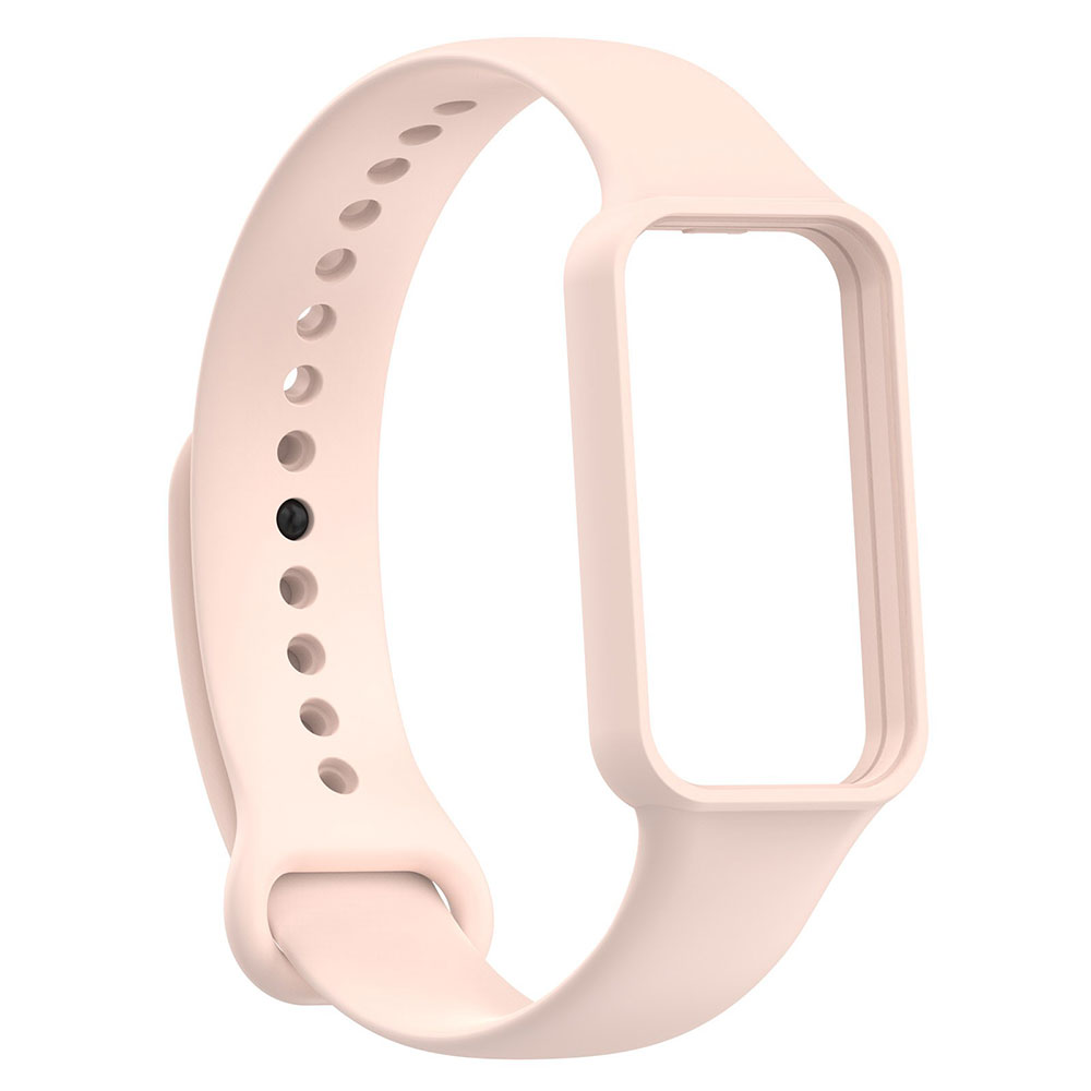 Xiaomi%20Uyumlu%20%20Amazfit%20Band%207%20Zore%20KRD-87%20Silikon%20Kordon-Pembe%20açık