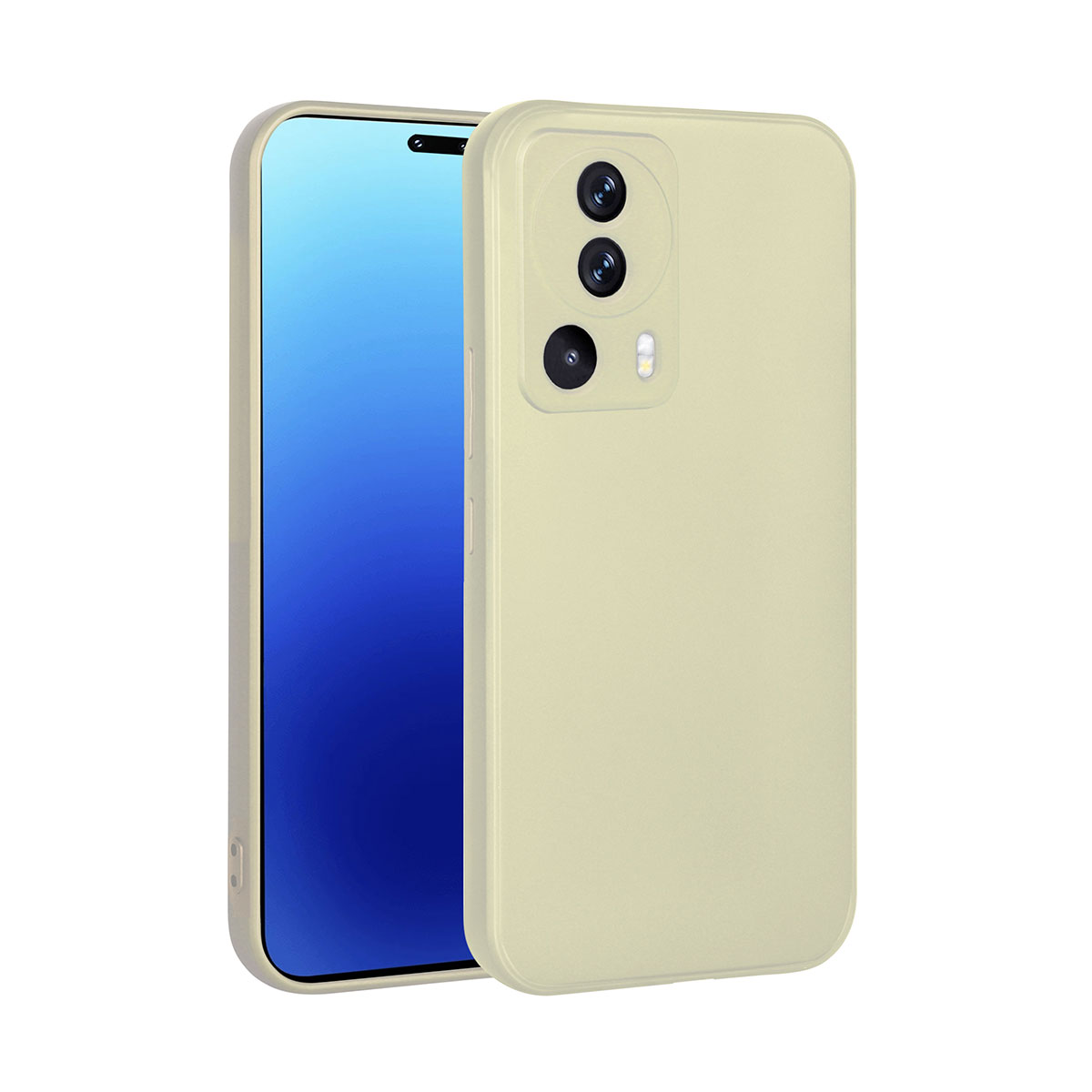 Xiaomi%20Uyumlu%20%20Mi%2013%20Lite%20Kılıf%20Zore%20Premier%20Silikon%20Kapak-Gold