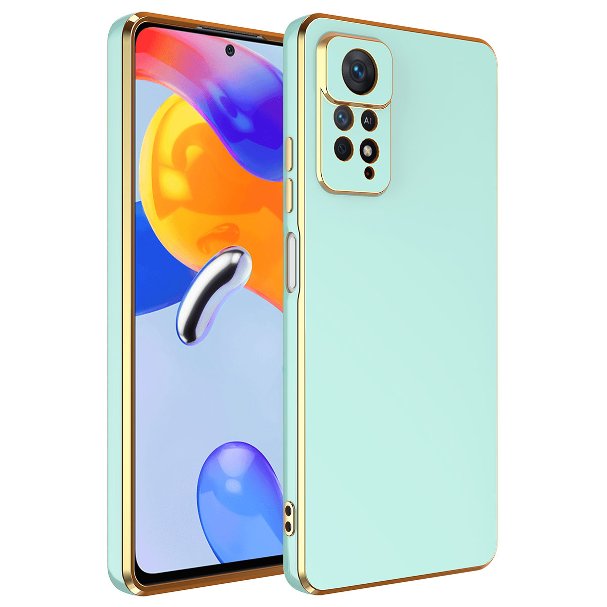 Xiaomi%20Uyumlu%20%20Redmi%20Note%2012%20Pro%204G%20Kılıf%20Zore%20Bark%20Kapak-Açık%20yeşil