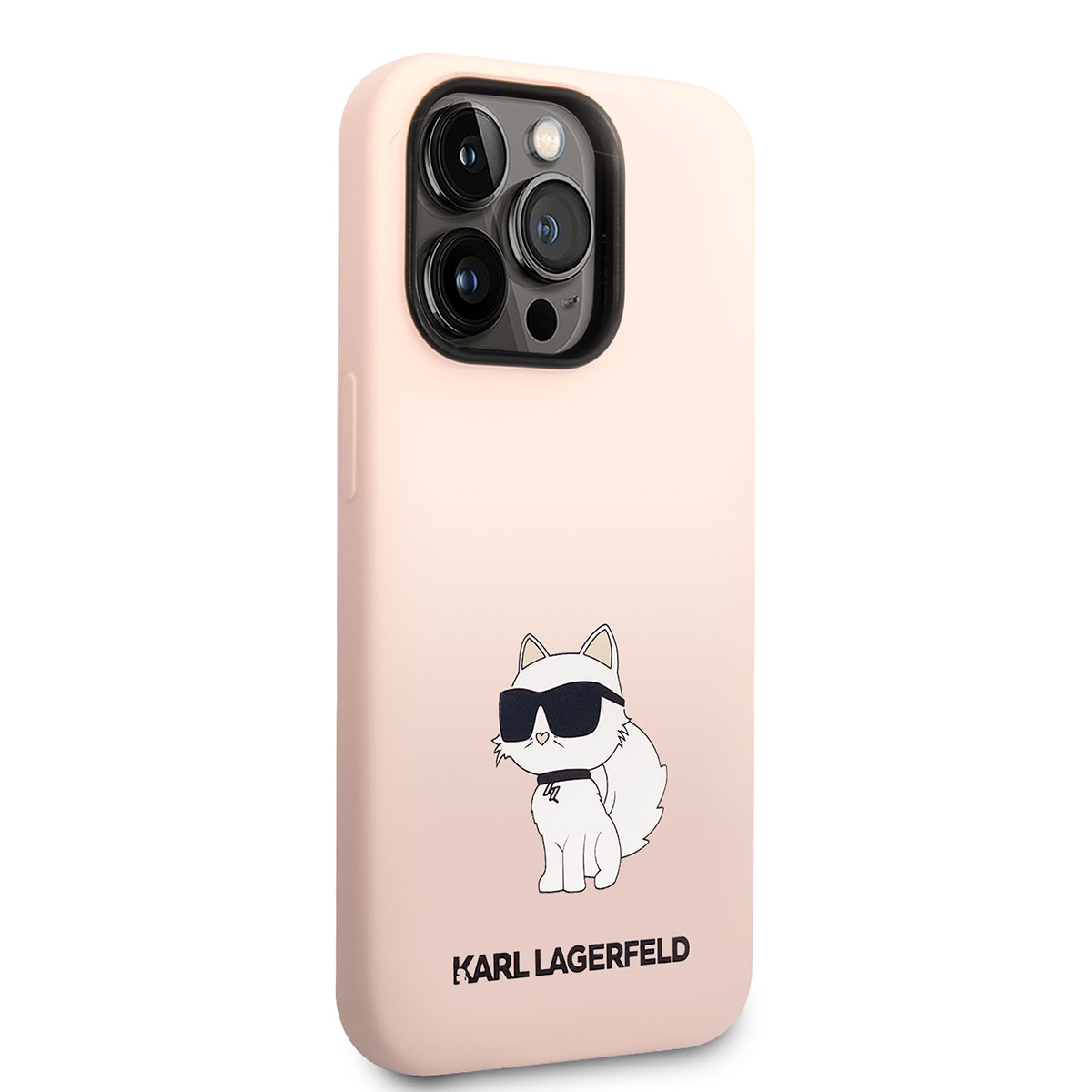 iPhone%20Uyumlu%2014%20Pro%20Kılıf%20Karl%20Lagerfeld%20Silikon%20Choupette%20Dizayn%20Kapak