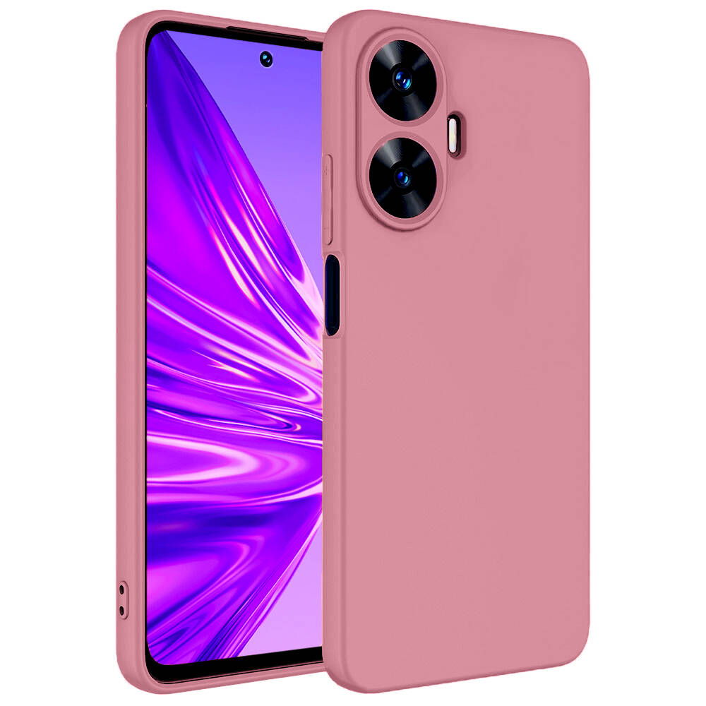 Realme%20C55%20Kılıf%20Zore%20Mara%20Lansman%20Kapak-Pembe