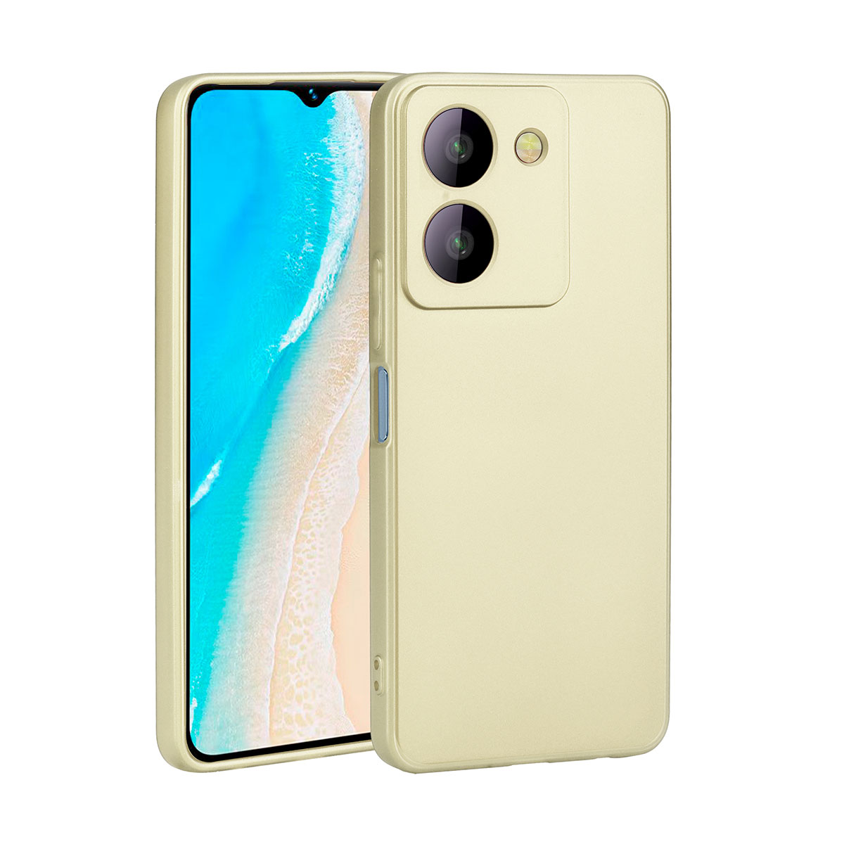 Vivo%20Y36%204G%20Kılıf%20Zore%20Premier%20Silikon%20Kapak-Gold