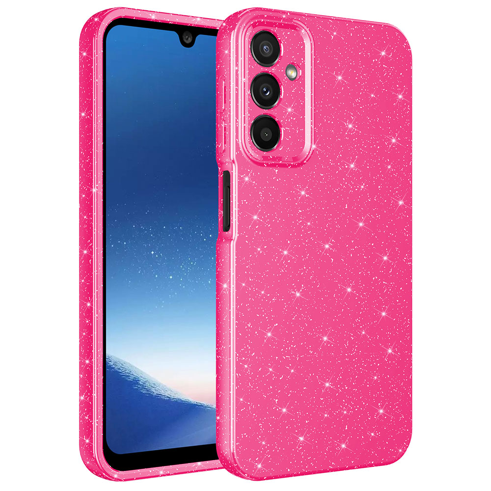 Galaxy%20Uyumlu%20A24%20Kılıf%20Kamera%20Korumalı%20Simli%20Lüks%20Zore%20Koton%20Kapak-Pembe%20koyu