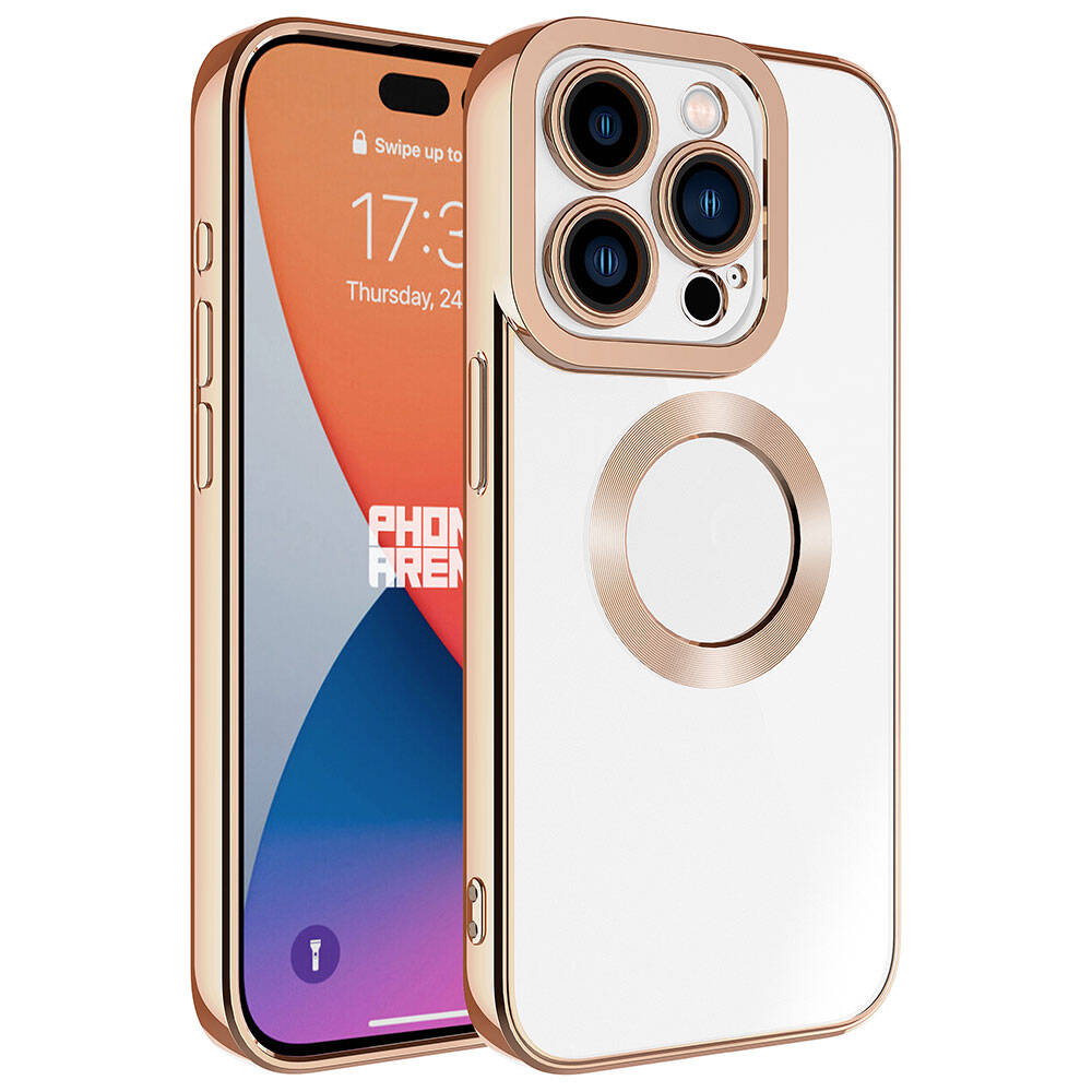 iPhone%20Uyumlu%2015%20Pro%20Kılıf%20Kamera%20Korumalı%20Logo%20Gösteren%20Zore%20Omega%20Kapak-Rose%20gold