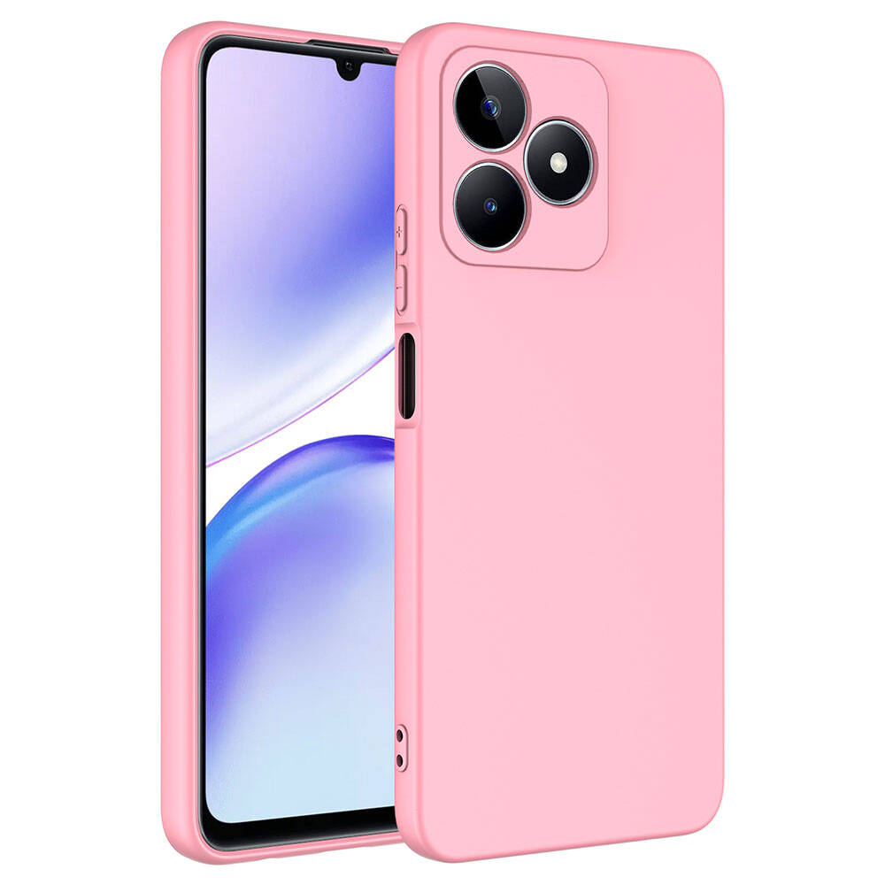 Realme%20C53%20Kılıf%20Zore%20Mara%20Lansman%20Kapak-Pembe