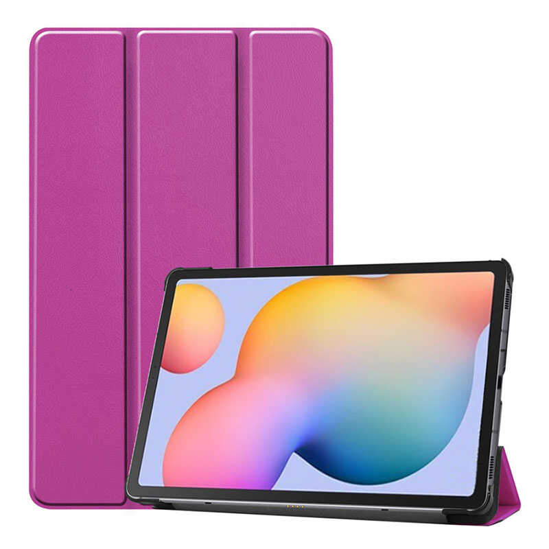 Lenovo%20Tab%20P11%20Pro%2011.2’’%202.Nesil%20Zore%20Smart%20Cover%20Standlı%201-1%20Kılıf-Mor