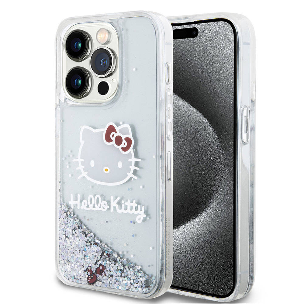 iPhone%20Uyumlu%2015%20Pro%20Kılıf%20Hello%20Kitty%20Orjinal%20Lisanslı%20İkonik%20Sıvılı%20Glitter%20Kapak-Renksiz