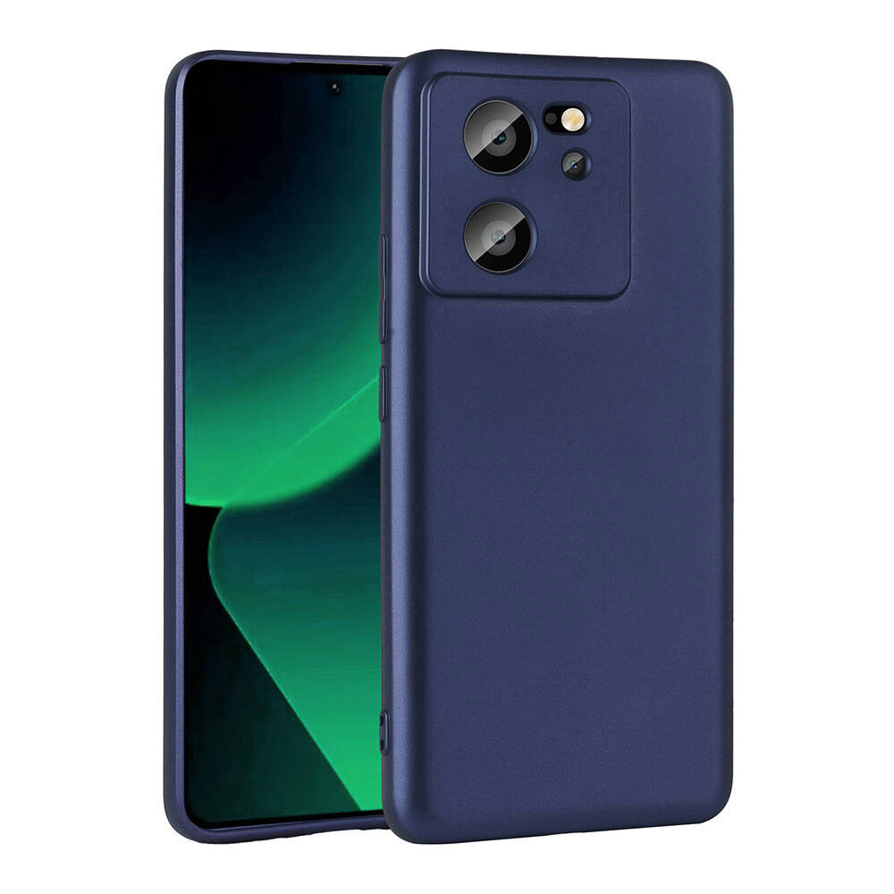 Xiaomi%20Uyumlu%20%20Mi%2013T%20Pro%20Kılıf%20Zore%20Premier%20Silikon%20Kapak-Lacivert