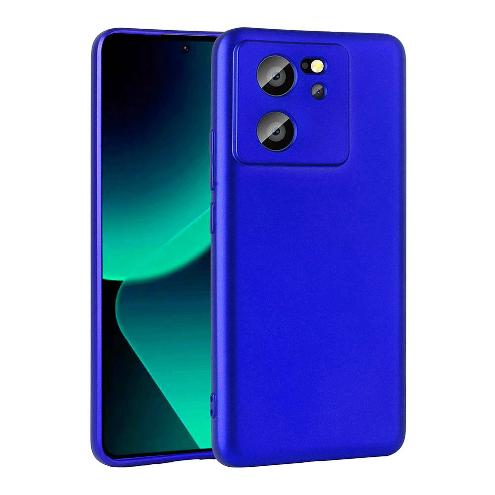 Xiaomi%20Uyumlu%20%20Mi%2013T%20Pro%20Kılıf%20Zore%20Premier%20Silikon%20Kapak-Saks%20mavi