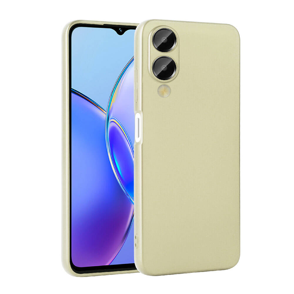 Vivo%20Y17S%20Kılıf%20Zore%20Premier%20Silikon%20Kapak-Gold