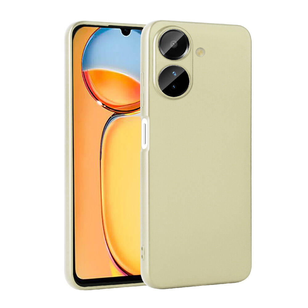 Xiaomi%20Uyumlu%20%20Redmi%2013C%20Kılıf%20Zore%20Premier%20Silikon%20Kapak-Gold