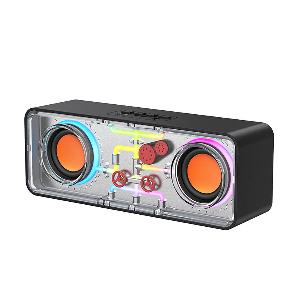 Recci%20RSK-W38%20Space%20Station%20Serisi%20RGB%20Led%20Işıklı%20Bluetooth%20Hoparlör%20FM%20Radio%20Özellikli