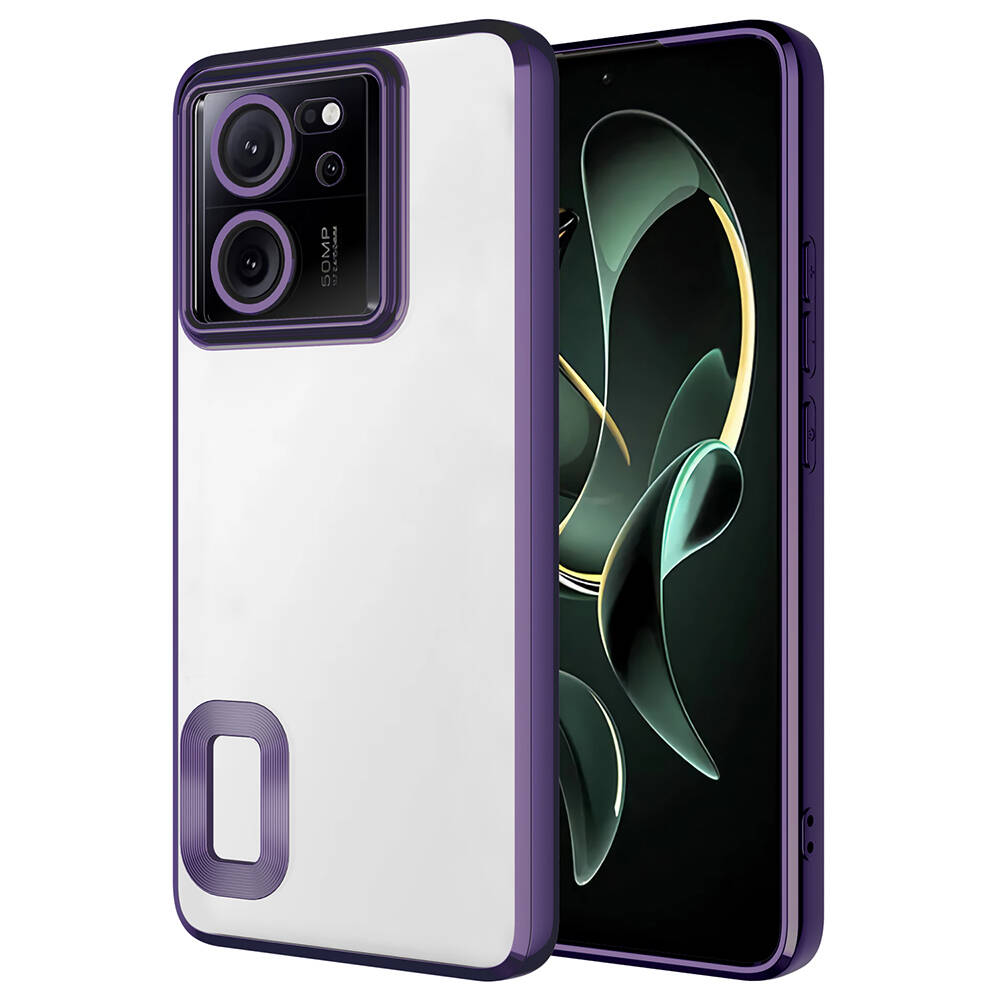 Xiaomi%20Uyumlu%20%20Mi%2013T%20Pro%20Kılıf%20Kamera%20Korumalı%20Logo%20Gösteren%20Zore%20Omega%20Kapak-Derin%20mor