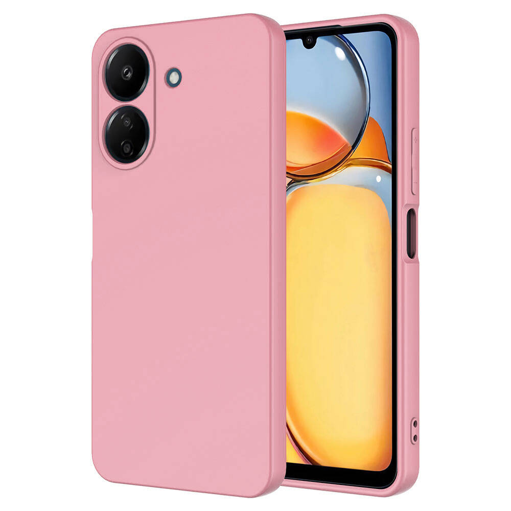 Xiaomi%20Uyumlu%20%20Redmi%2013C%20Kılıf%20Zore%20Mara%20Lansman%20Kapak-Pembe