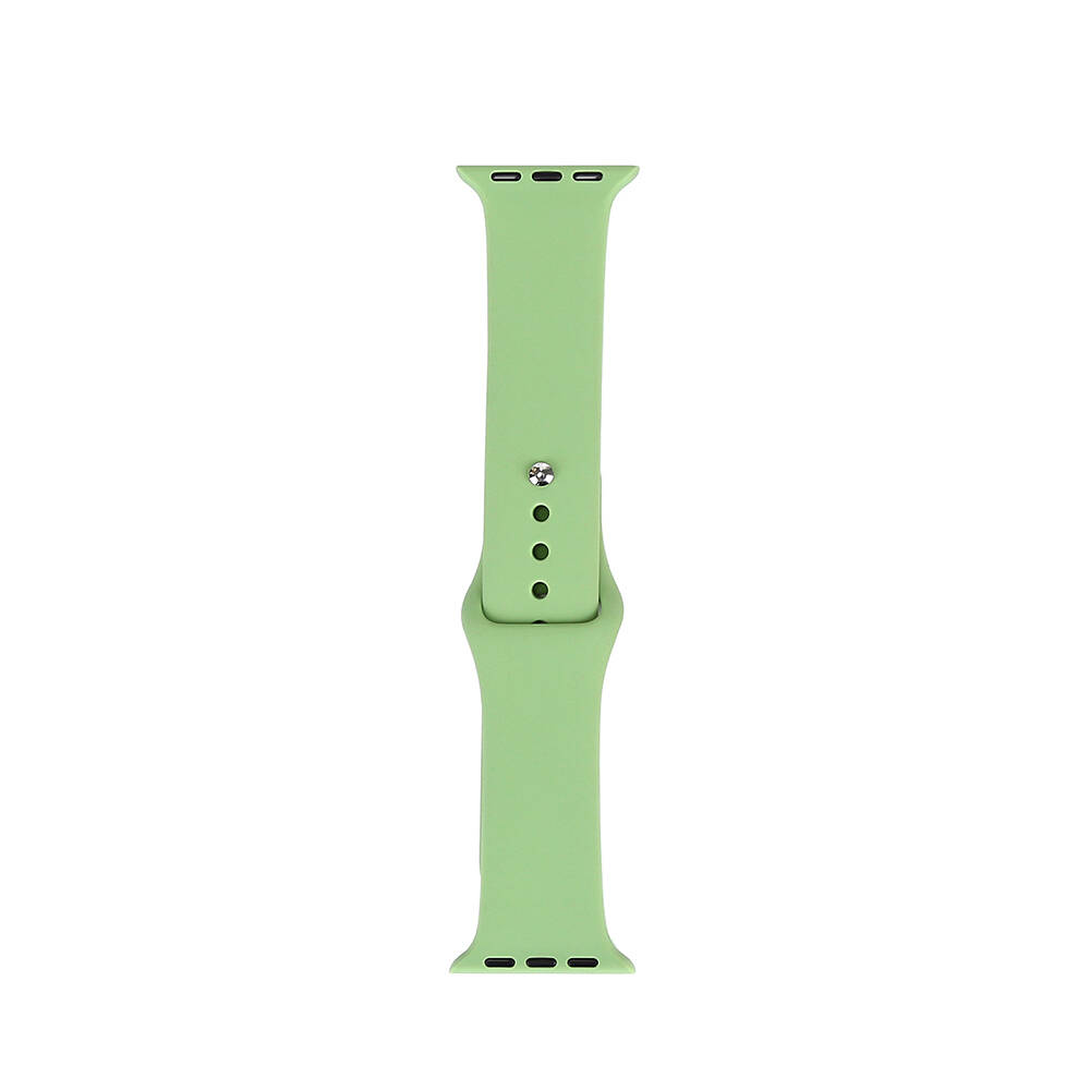 Watch%2038mm%20Band%20Serisi%20Klasik%20Kordon%20Silikon%20Strap%20Kayış-Mint%20green