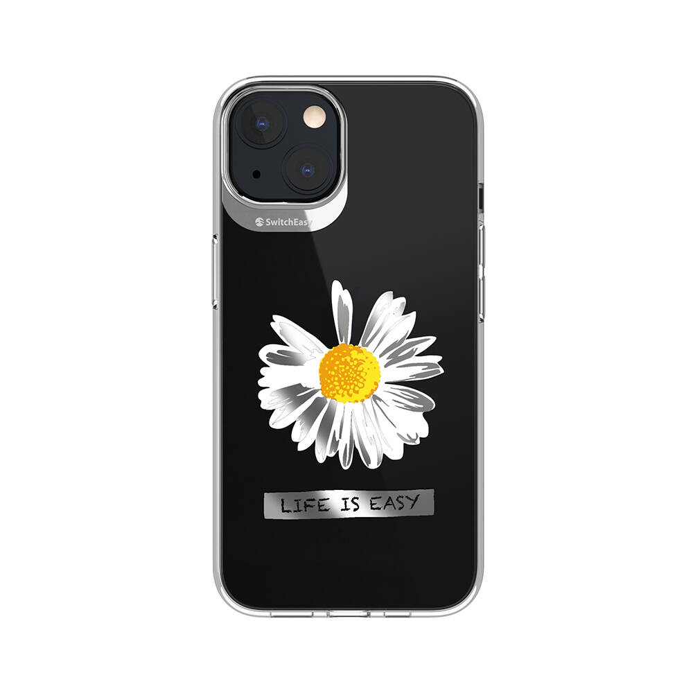 iPhone%20Uyumlu%2013%20Kılıf%20Çift%20IMD%20Baskılı%20Lisanslı%20Switcheasy%20Artist%20Daisy%20Kapak