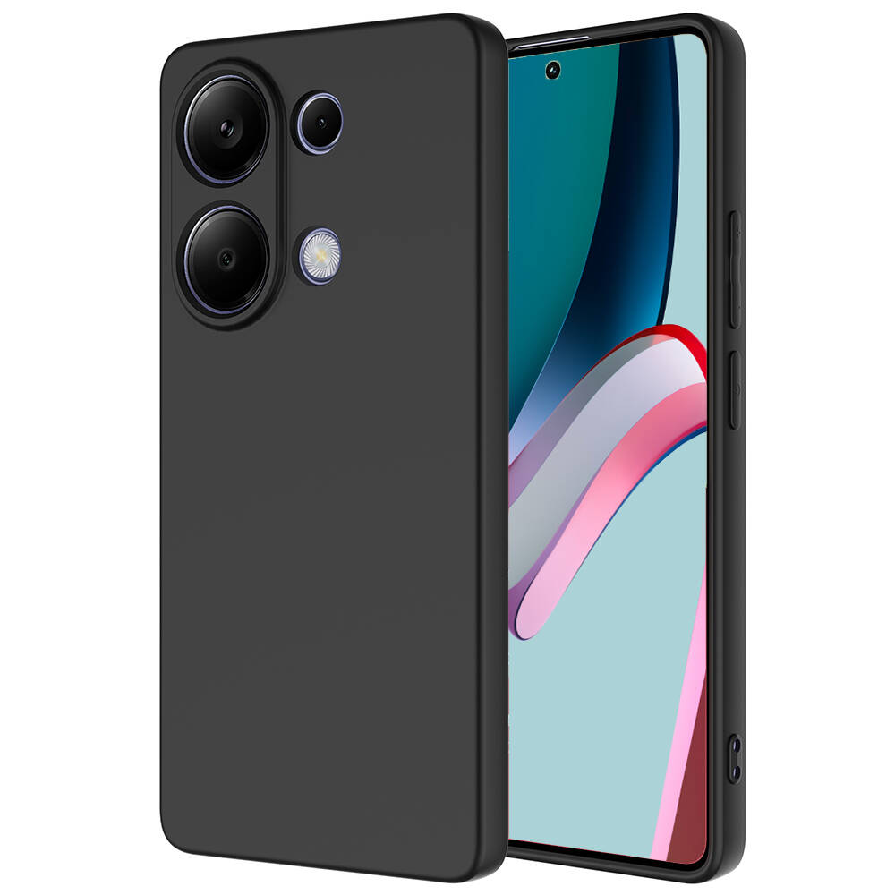 Xiaomi%20Uyumlu%20%20Poco%20M6%20Pro%204G%20Kılıf%20Zore%20Mara%20Lansman%20Kapak-Siyah