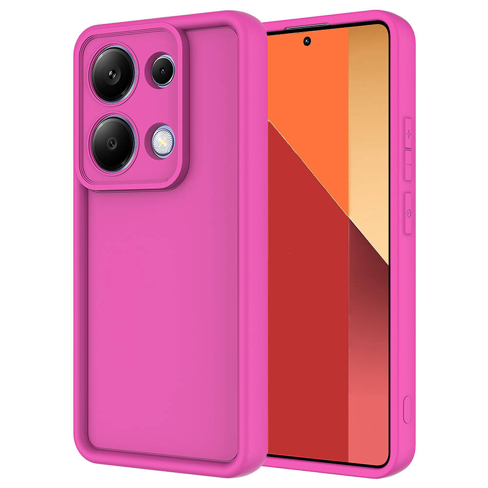 Xiaomi%20Uyumlu%20%20Redmi%20Note%2013%20Pro%204G%20Kılıf%20Kamera%20Korumalı%20Zore%20Ananas%20Kapak-Pembe%20koyu