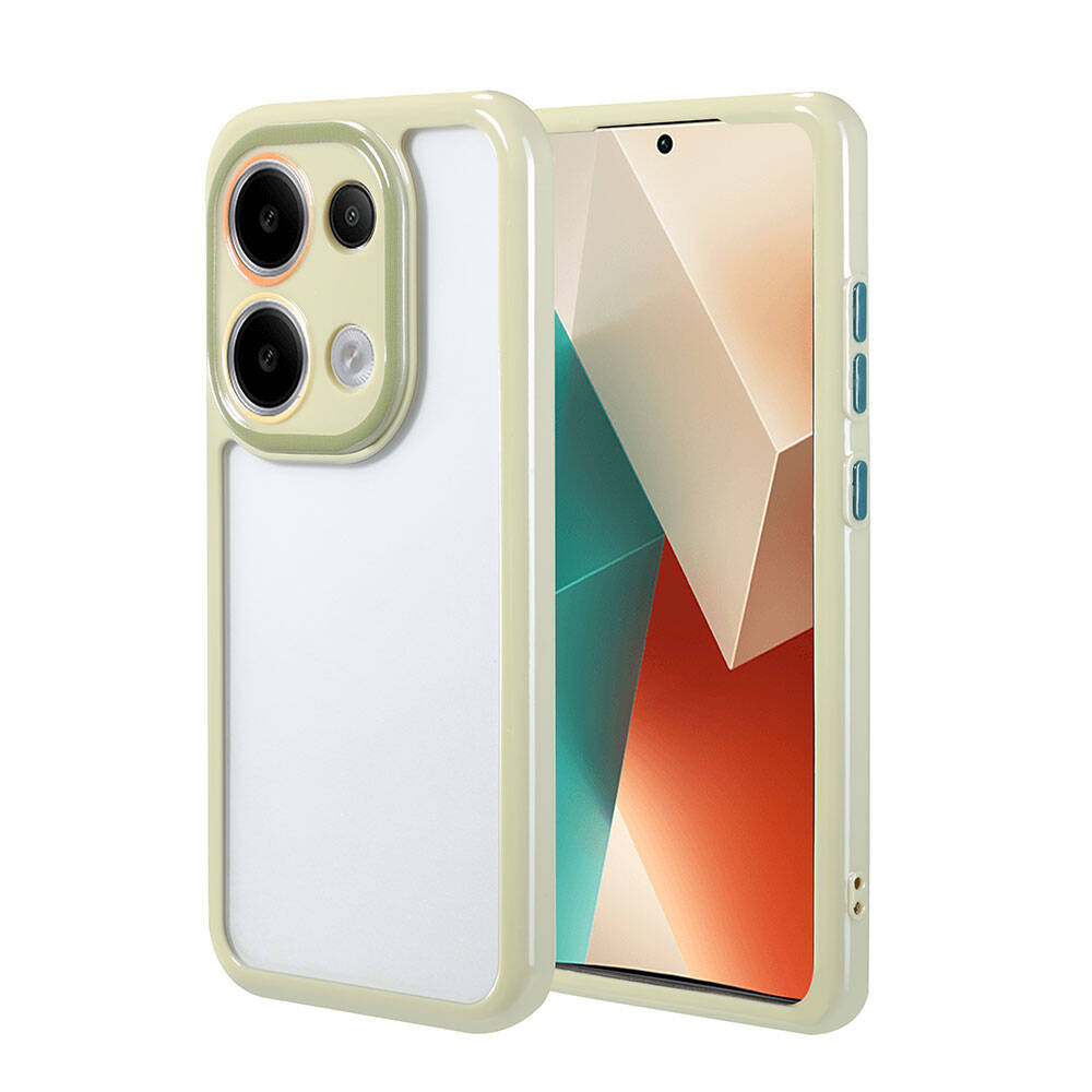 Xiaomi%20Uyumlu%20%20Redmi%20Note%2013%204G%20Kılıf%20Kamera%20Korumalı%20Renkli%20Kenar%20ve%20Çerçeve%20Tasarımlı%20Zore%20Vitamin%20Kapak-Yeşil