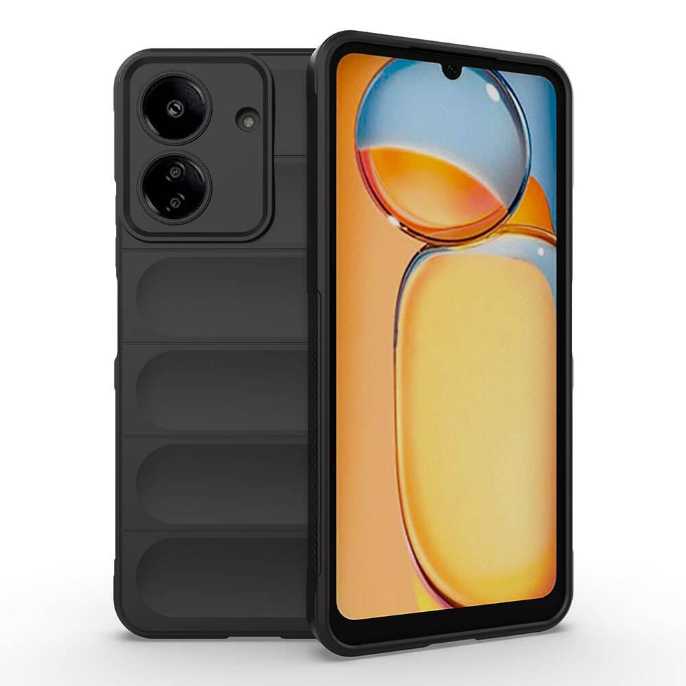 Xiaomi%20Uyumlu%20%20Poco%20C65%20Kılıf%20Esnek%20TPU%20Oyuklu%20Arka%20Yüzey%20Tasarımlı%20Zore%20Etnik%20Silikon%20Kapak-Siyah