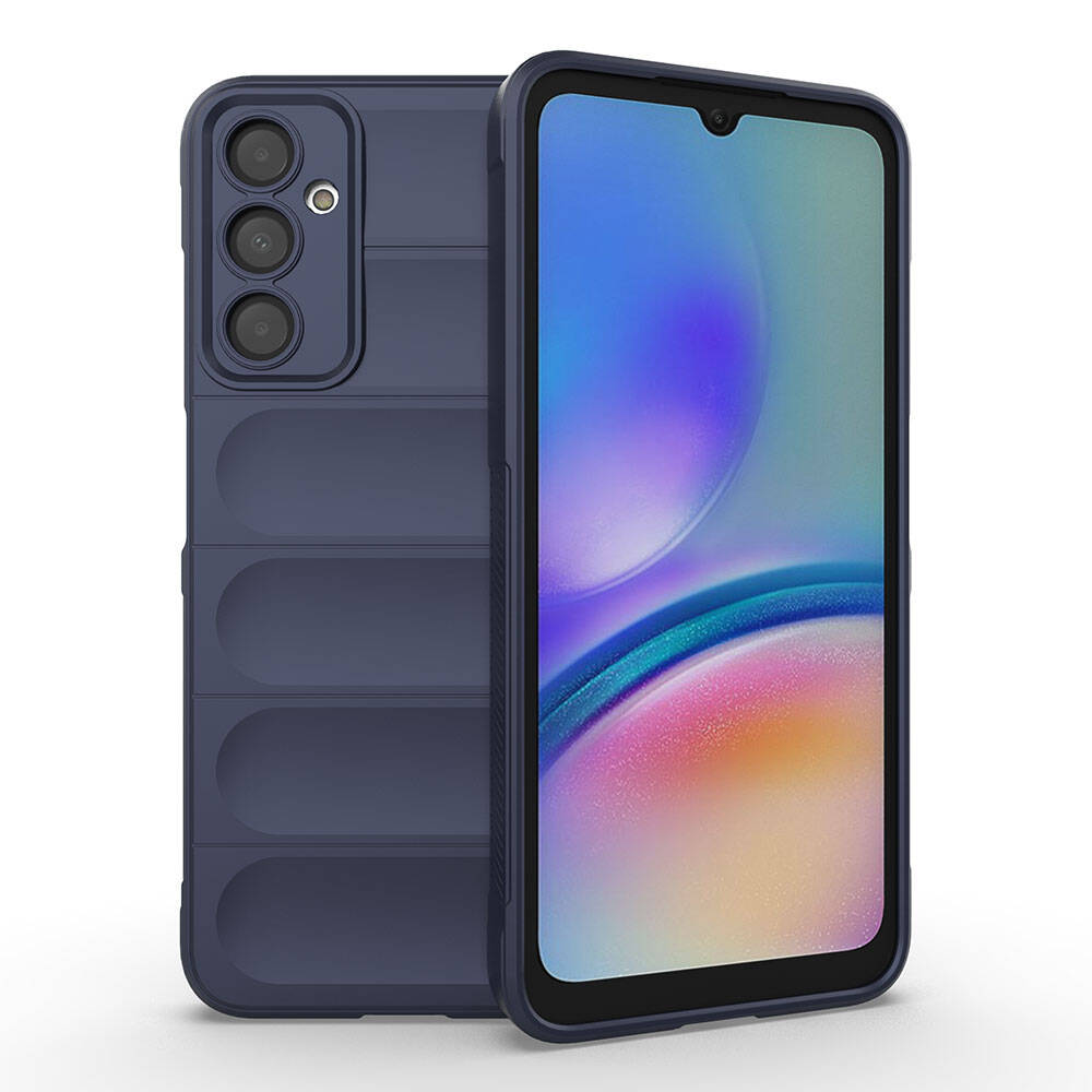 Galaxy%20Uyumlu%20A05S%20Kılıf%20Esnek%20TPU%20Oyuklu%20Arka%20Yüzey%20Tasarımlı%20Zore%20Etnik%20Silikon%20Kapak-Lacivert