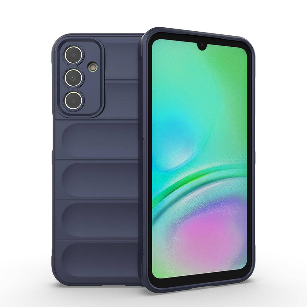 Galaxy%20Uyumlu%20A15%20Kılıf%20Esnek%20TPU%20Oyuklu%20Arka%20Yüzey%20Tasarımlı%20Zore%20Etnik%20Silikon%20Kapak-Lacivert