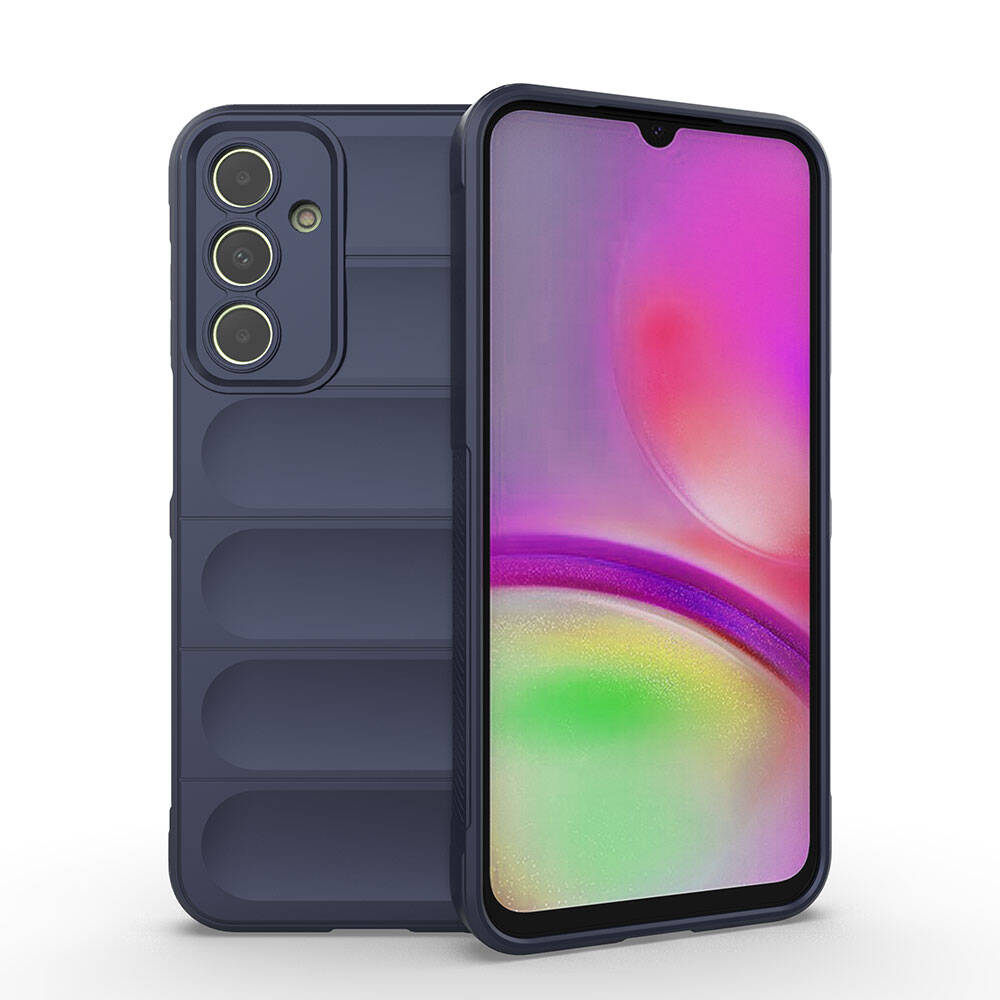 Galaxy%20Uyumlu%20A25%20Kılıf%20Esnek%20TPU%20Oyuklu%20Arka%20Yüzey%20Tasarımlı%20Zore%20Etnik%20Silikon%20Kapak-Lacivert