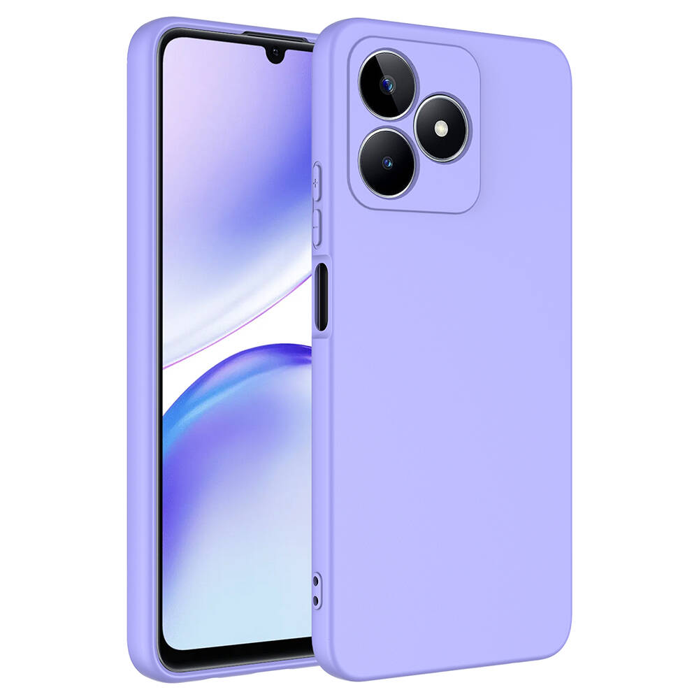 Realme%20C53%204G%20Kılıf%20Zore%20Mara%20Lansman%20Kapak-Lila