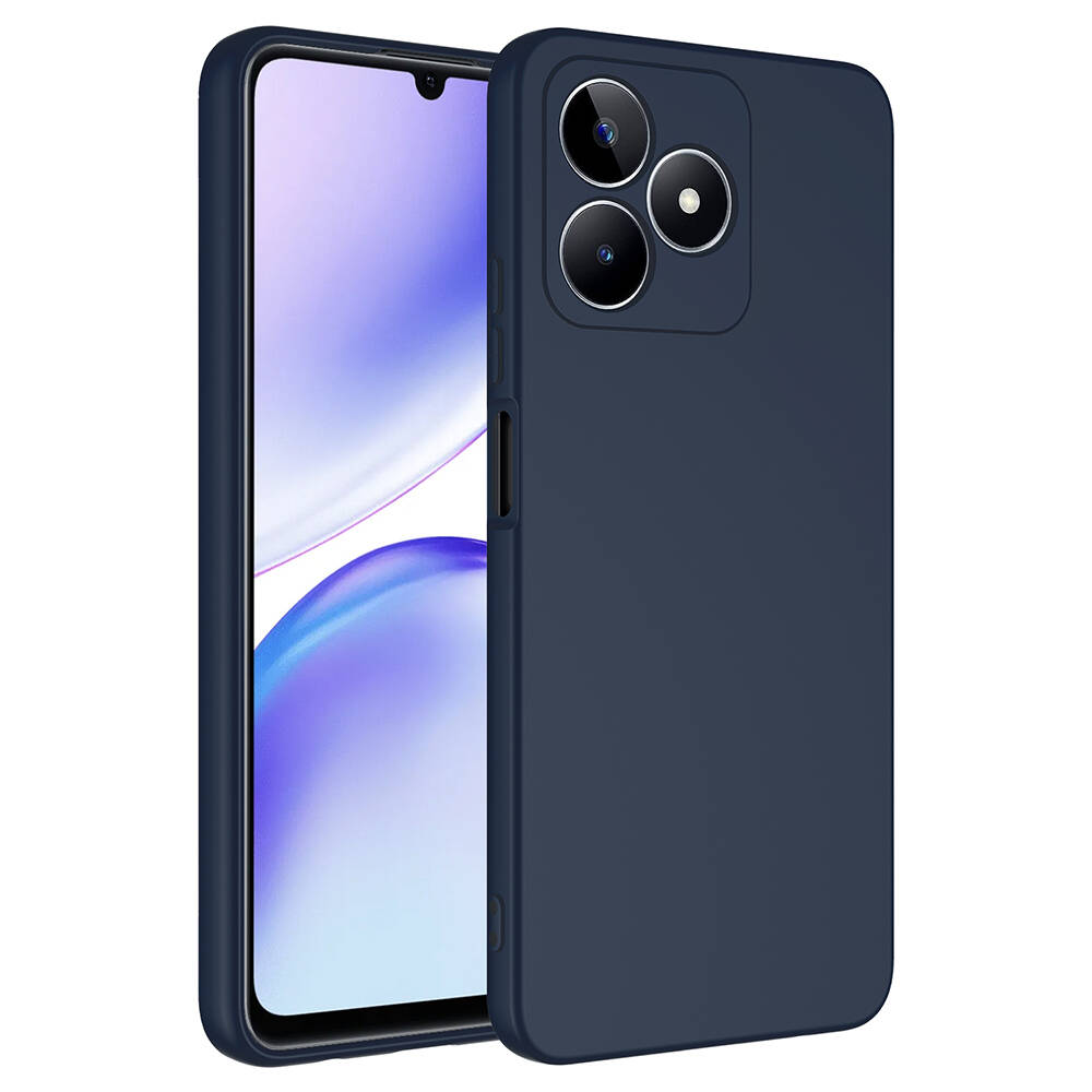 Realme%20Note%2050%20Kılıf%20Zore%20Mara%20Lansman%20Kapak-Lacivert